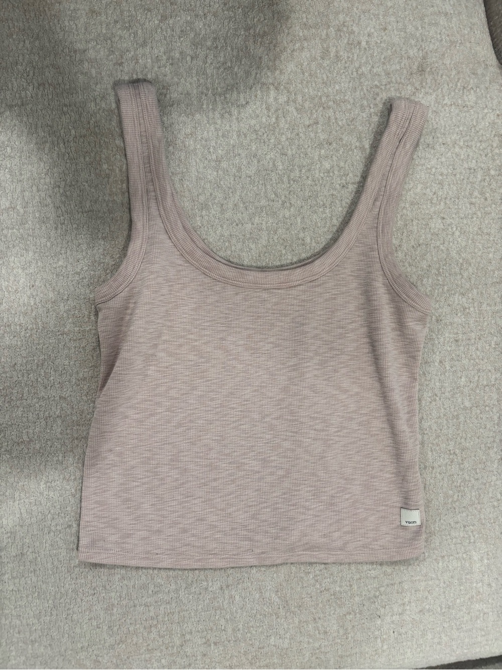 Vuori Scoop Tank in Dusty Mauve